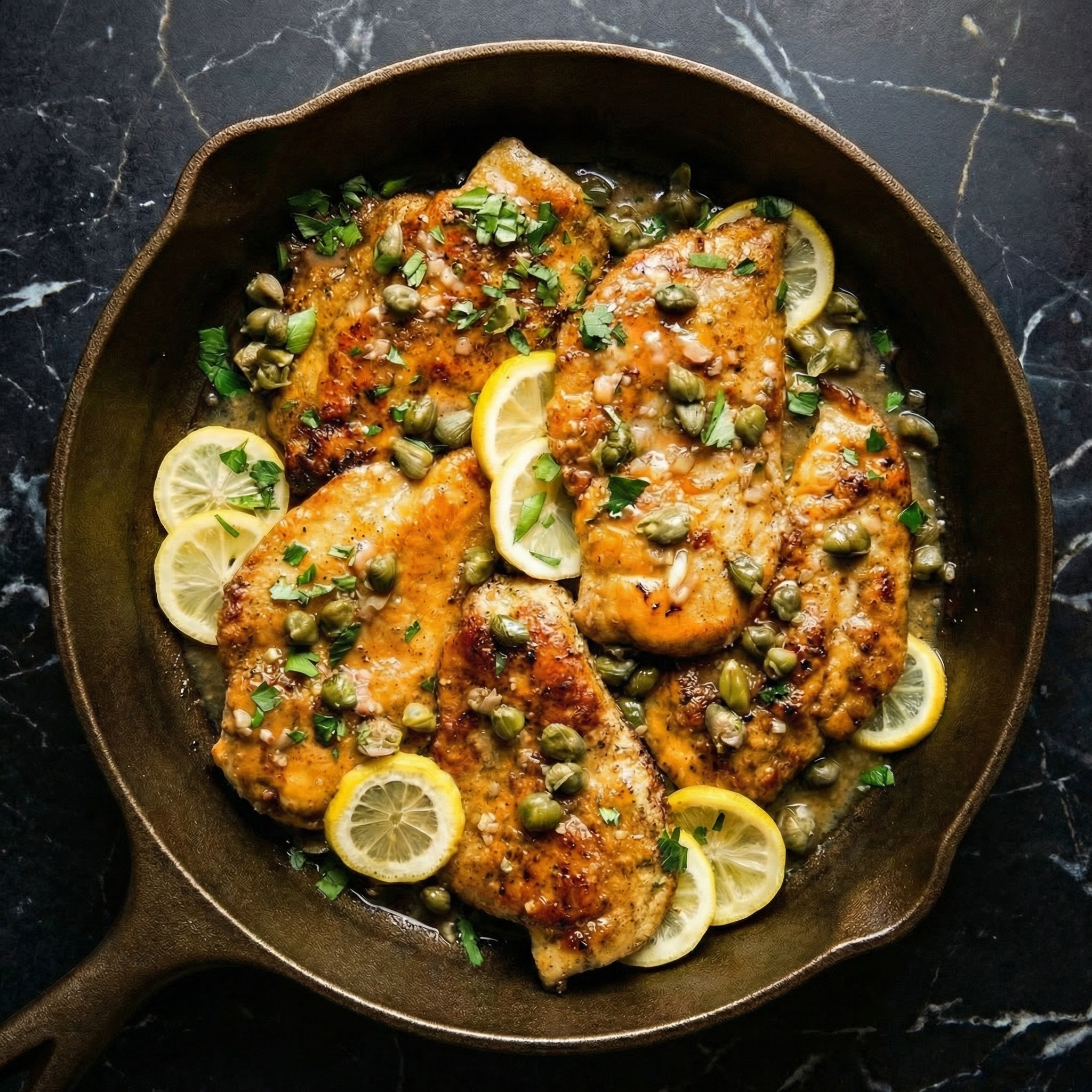 Bright, Buttery & Bold: The Ultimate Homemade Chicken Piccata