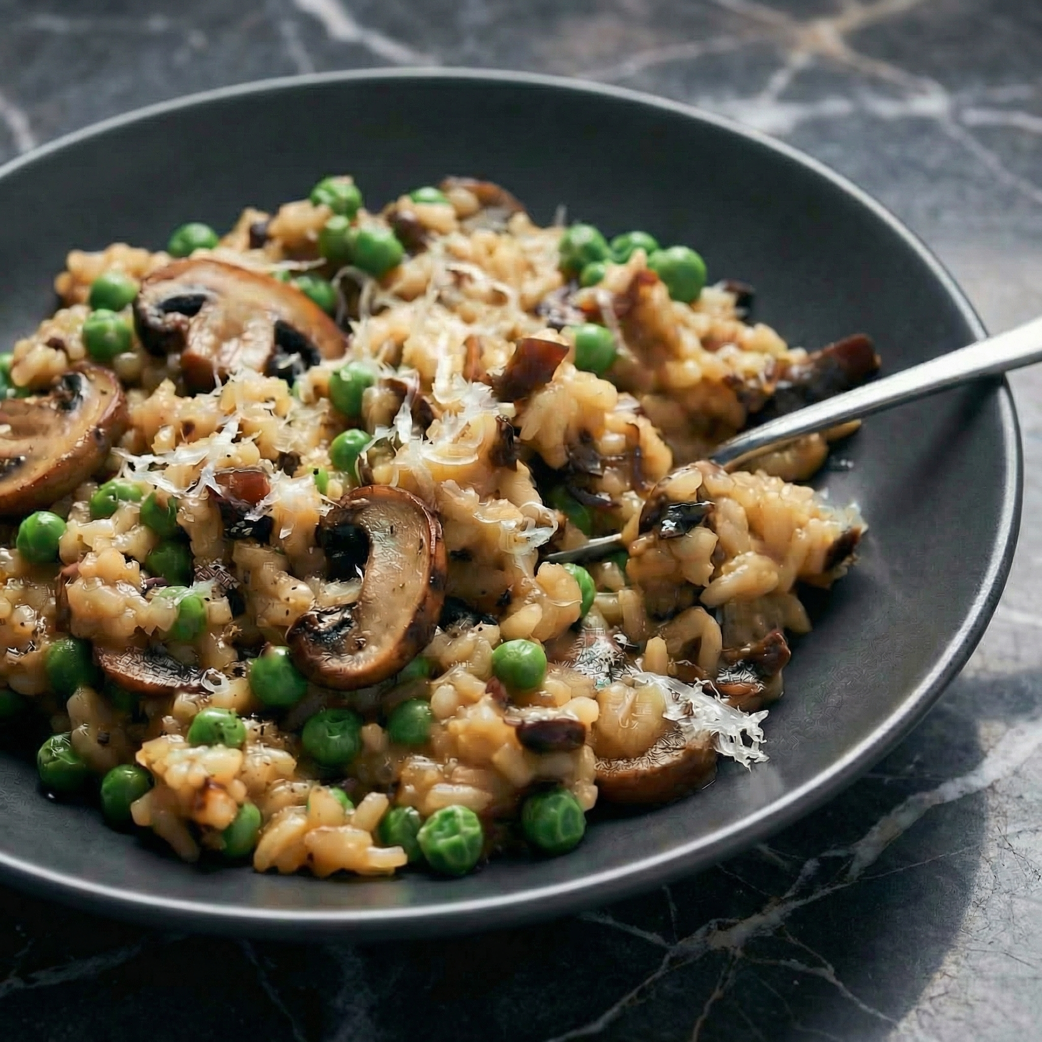 Creamy & Comforting: The Ultimate Mushroom Risotto With Peas (Step-by-Step Guide)